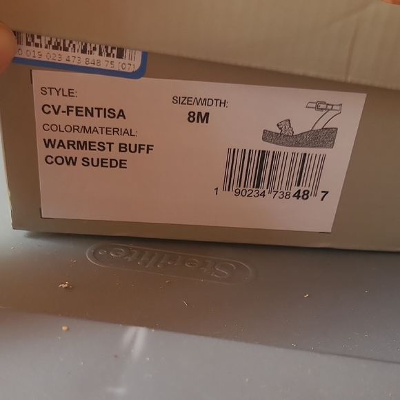 NWT Crown Vintage Tan Espadrille Wedges - Picture 5 of 5